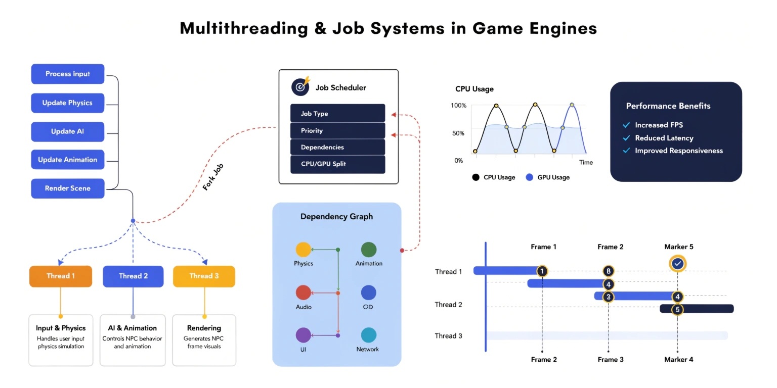 Multithreading and Job Systems in Game Engines Explained for High ...
